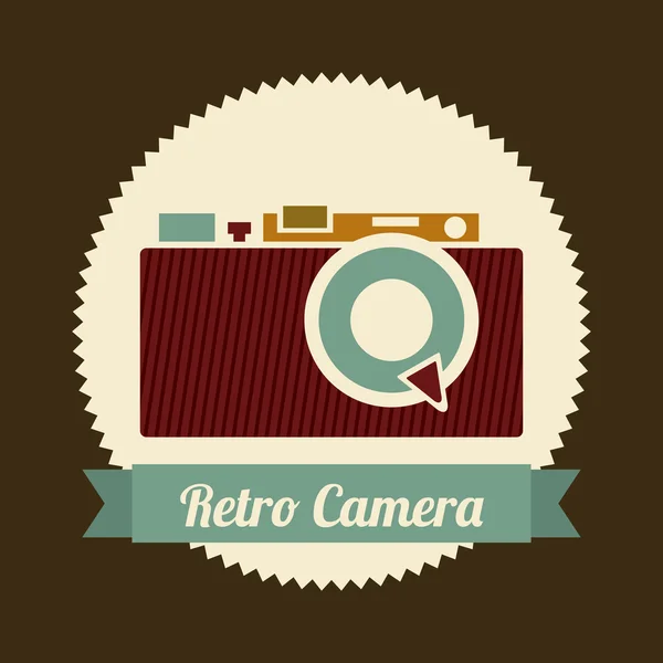 Retro camera — Stock Vector