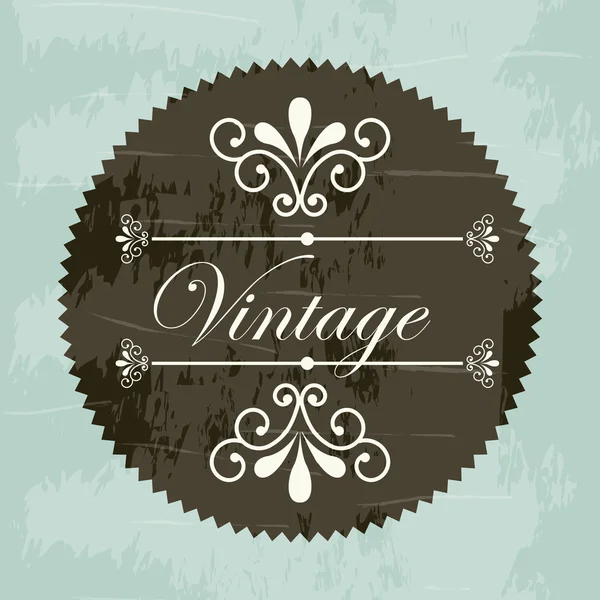 Vintage label — Stock Vector