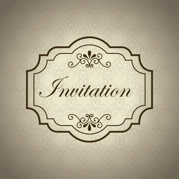 Invitation — Image vectorielle