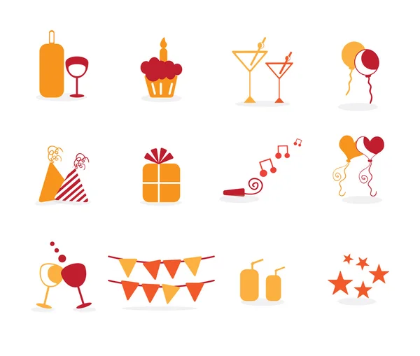 Cake & Cupcakes icons — Stock Vector