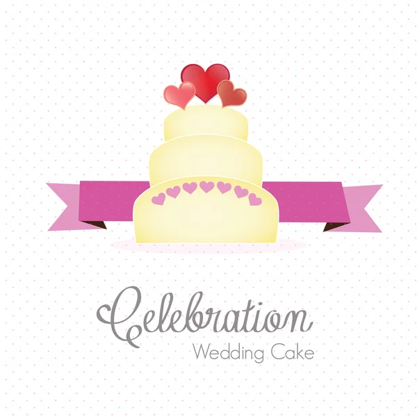 Iconos de pastel y cupcakes — Vector de stock