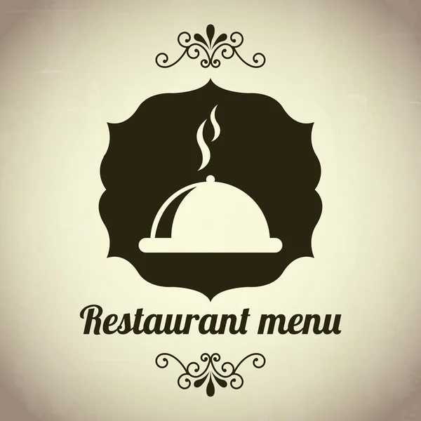 Menú restaurante — Vector de stock