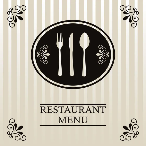 Restaurant menu — Stock Vector