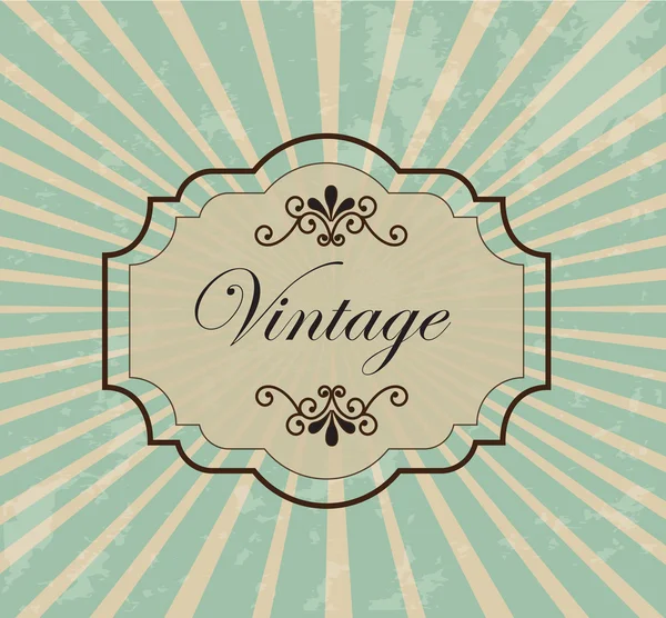 Vintage — Vettoriale Stock