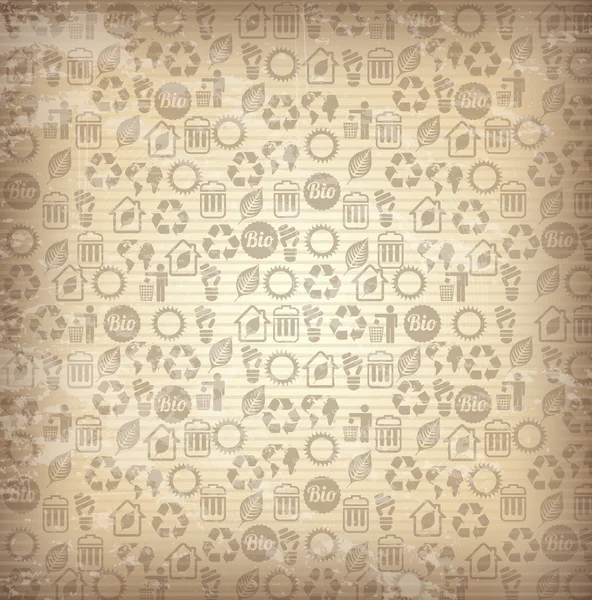 Icônes de recyclage — Image vectorielle