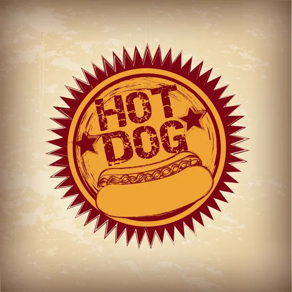 Hotdog — Stockvector