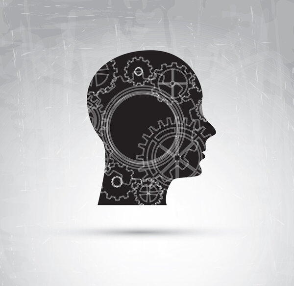 Лицо и шестерни
