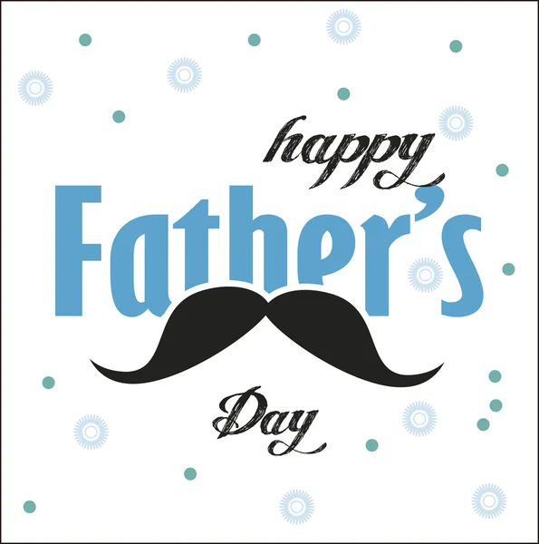 Crashed fathers day — Stock Vector
