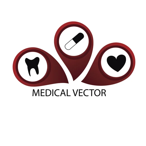 Expresión médica — Vector de stock