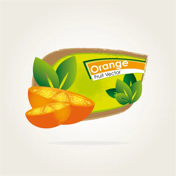 Desenho laranja —  Vetores de Stock