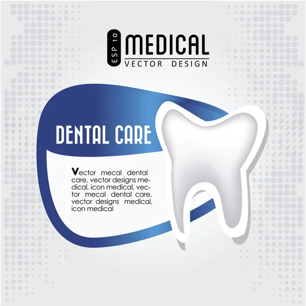 Icono de cuidado dental — Vector de stock