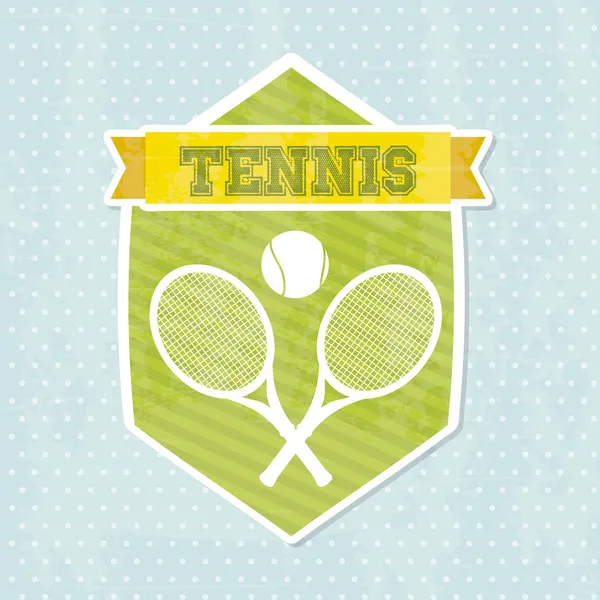Εικονίδιο τένις — Διανυσματικό Αρχείο