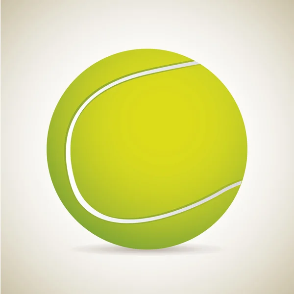 Tennis ball — Stock Vector