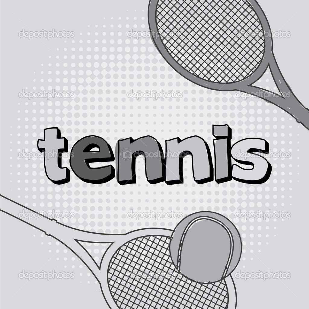 tennis cartoon