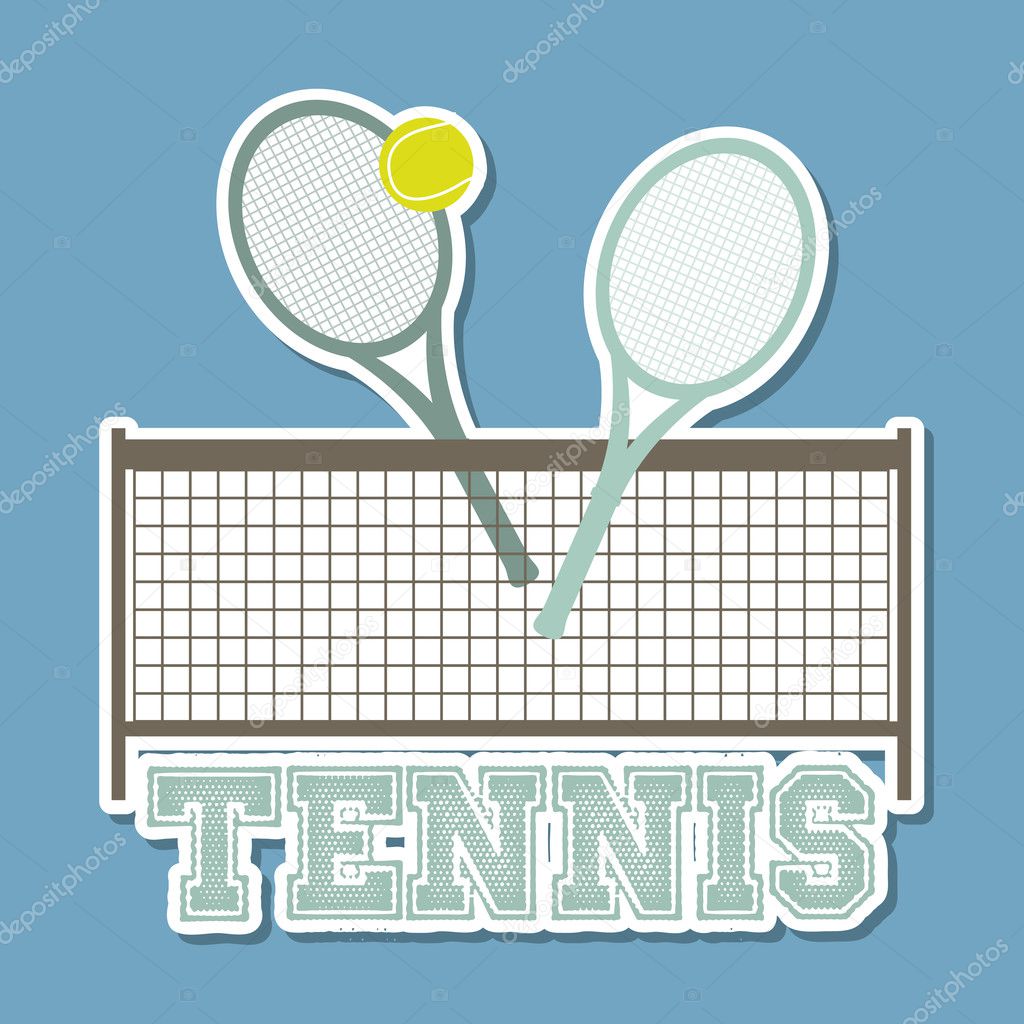 tennis blue