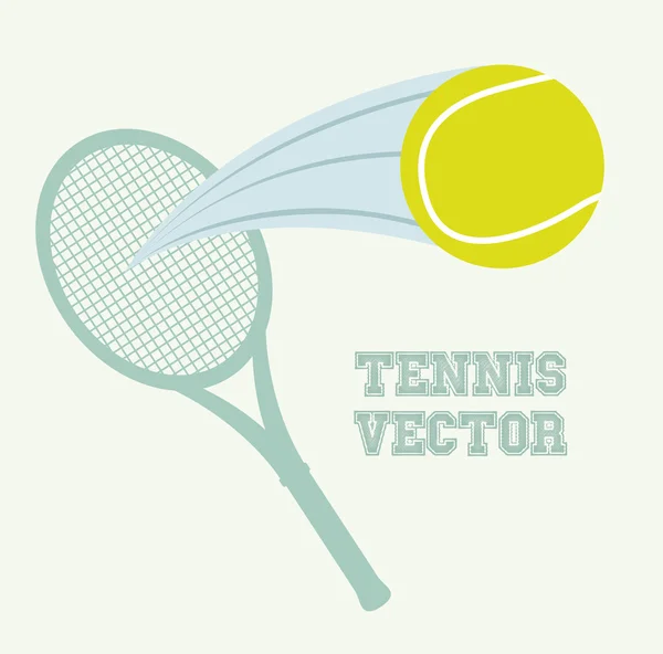 Projekt tenis — Wektor stockowy