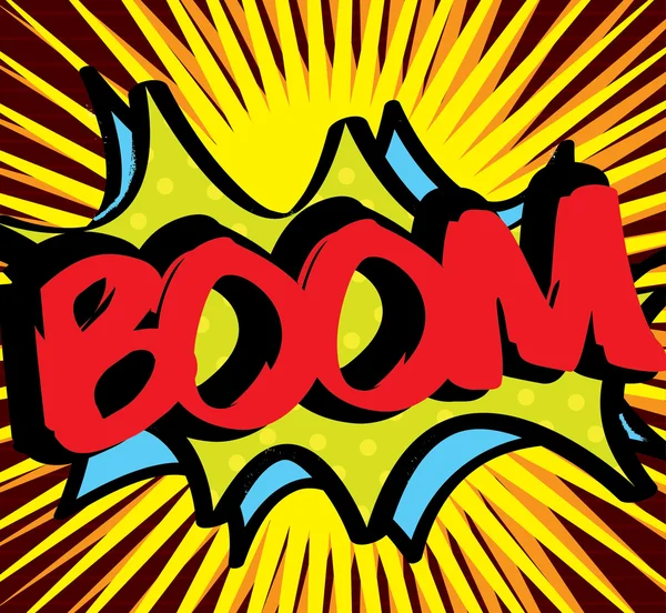 Färgglada boom-ikonen — Stock vektor
