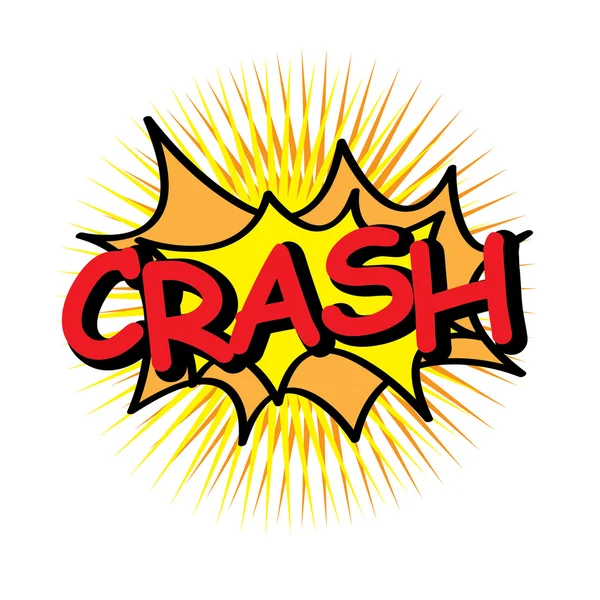 Crash icon — Stock Vector