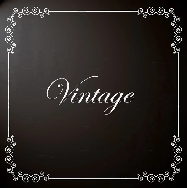 Cornice Vintage — Vettoriale Stock