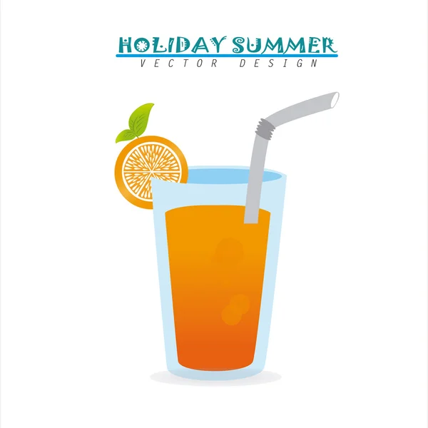 Holiday summer — Stock Vector