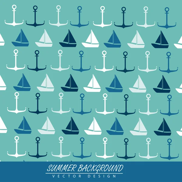 Summer background — Stock Vector