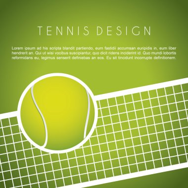 tennis design clipart