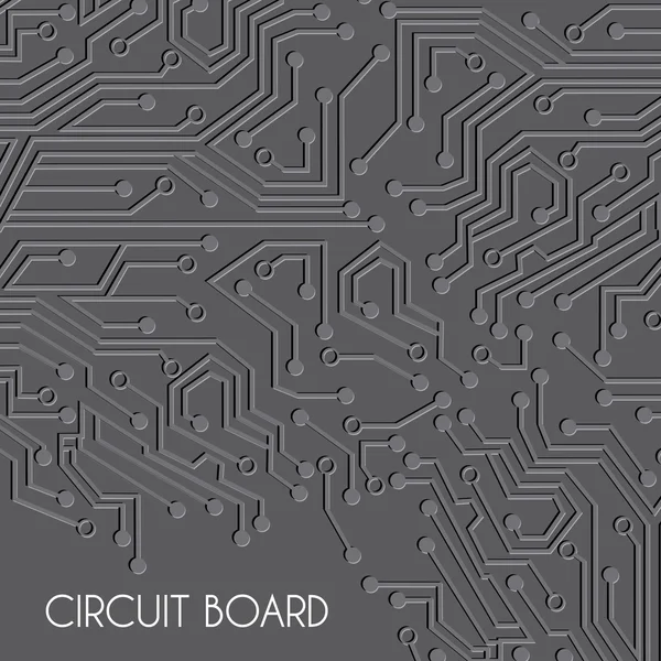 Circuit board design — Stock Vector