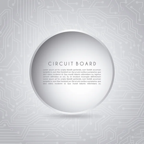 Carte de circuit imprimé — Image vectorielle