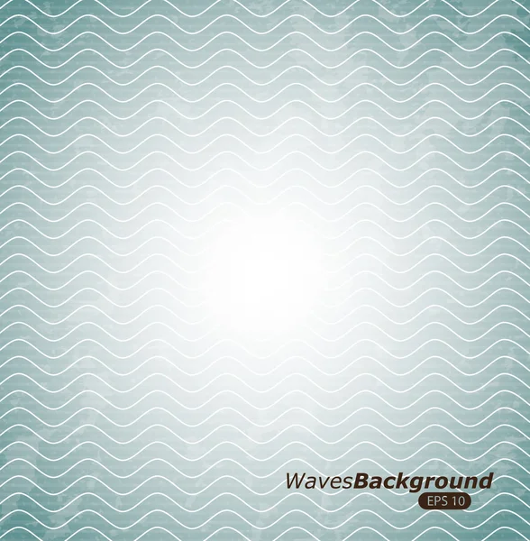 Waves background — Stock Vector