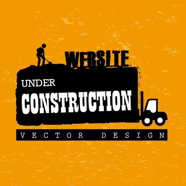 Sitio web en construcción — Archivo Imágenes Vectoriales