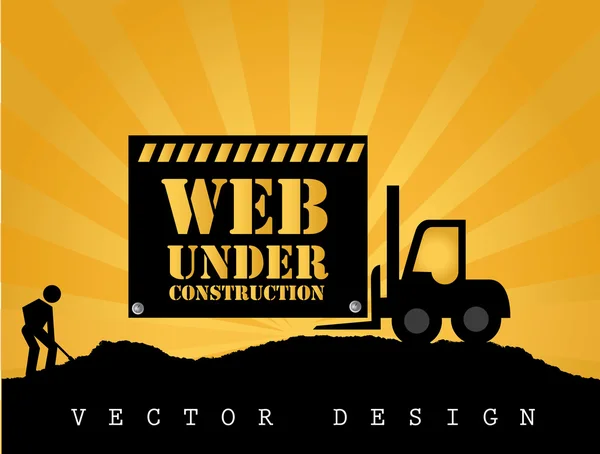 Web em construção —  Vetores de Stock