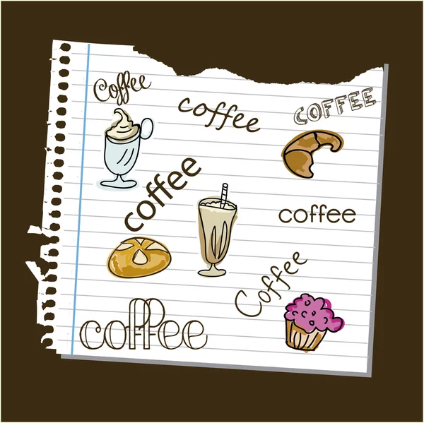 Icono del café — Vector de stock