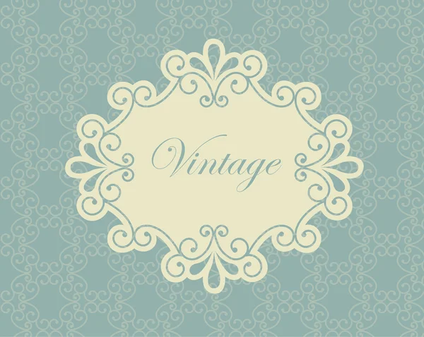 Marco Vintage — Archivo Imágenes Vectoriales