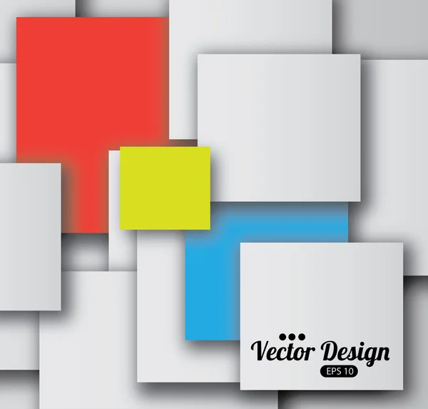 Conception de carrés — Image vectorielle