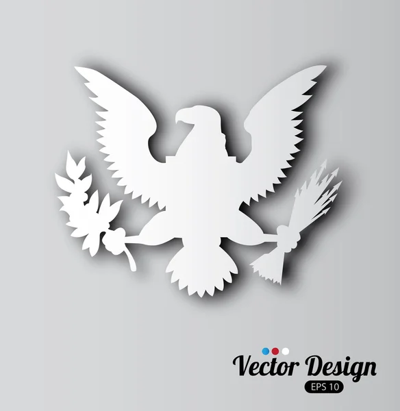 Orlí design — Stockový vektor