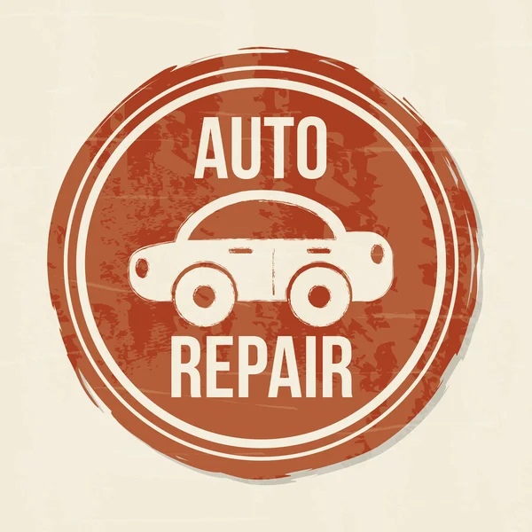 Autoreparatur — Stockvektor