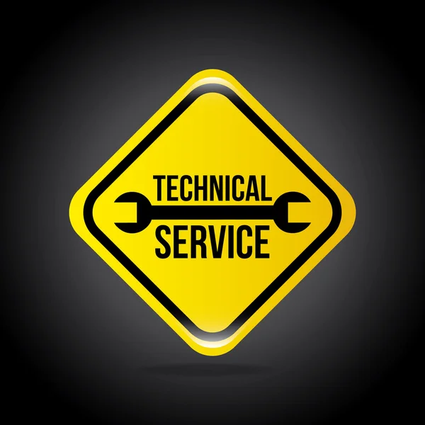 Technical service — Stock Vector