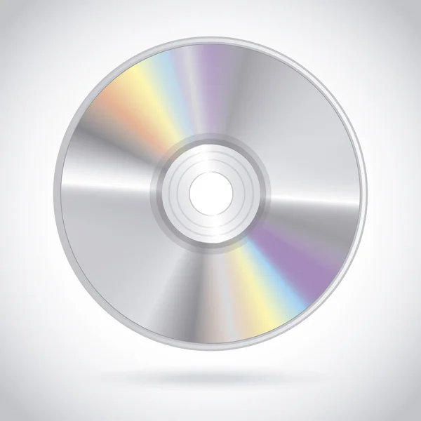 Kompaktní disk design — Stockový vektor