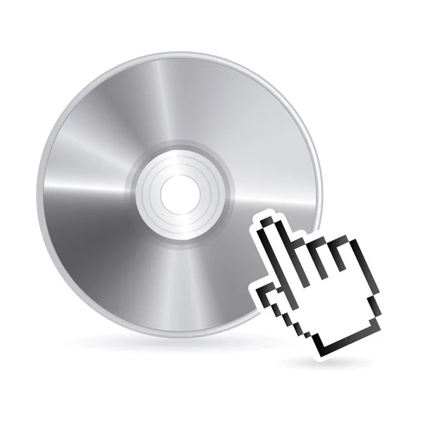Compact Disc Design — Stockvektor
