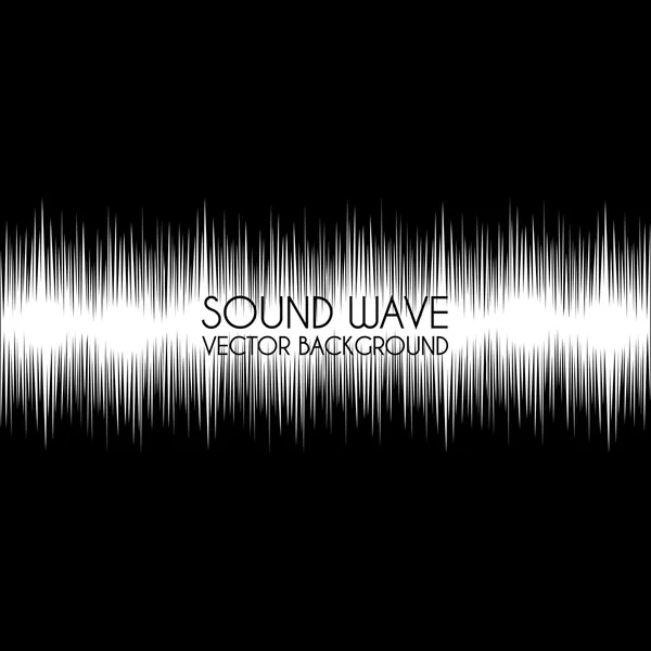 Sound wave design — Stock Vector