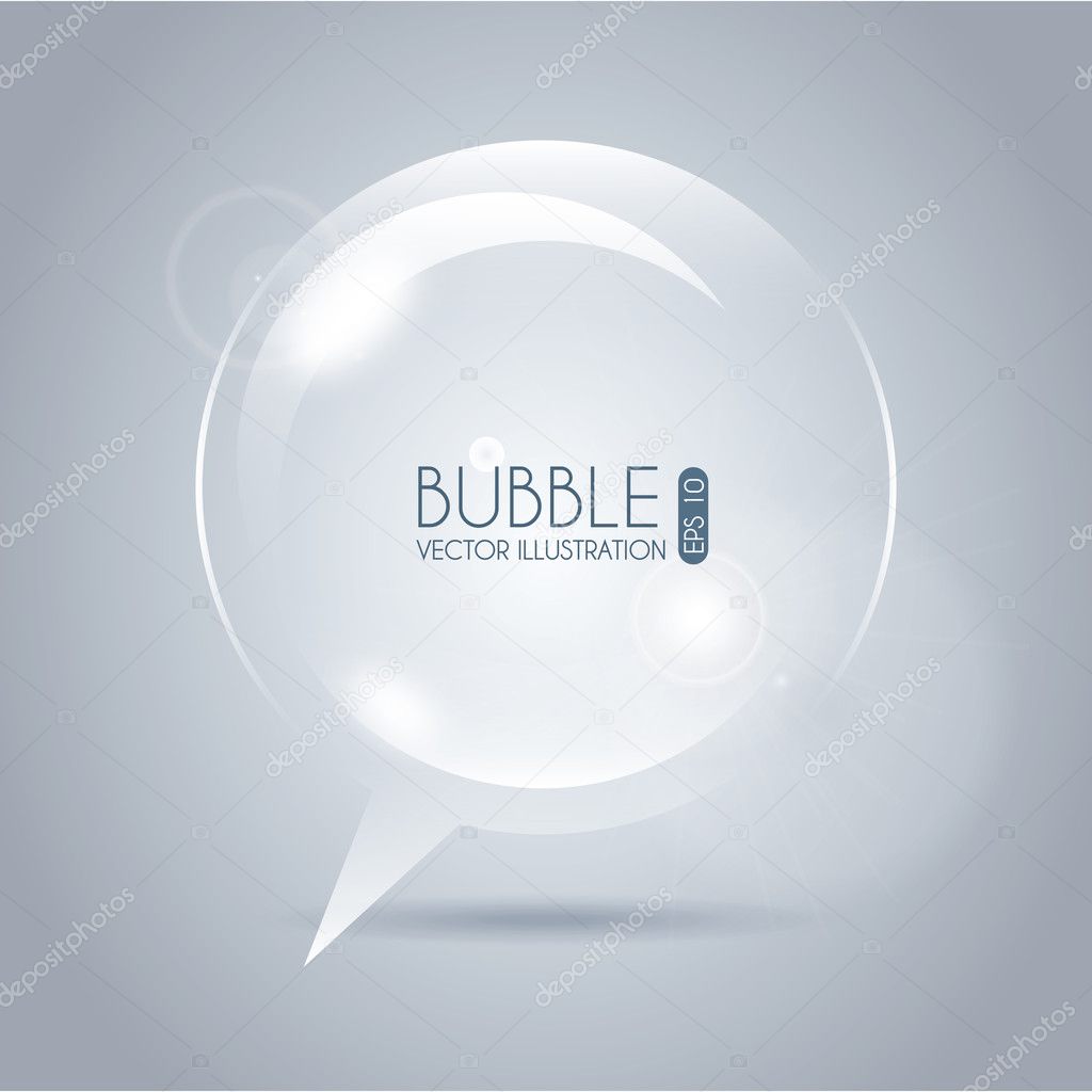 bubble icon circle