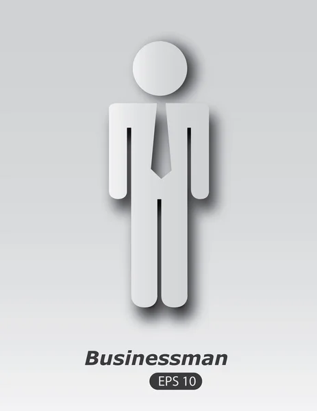 Bussines man — Stockvector