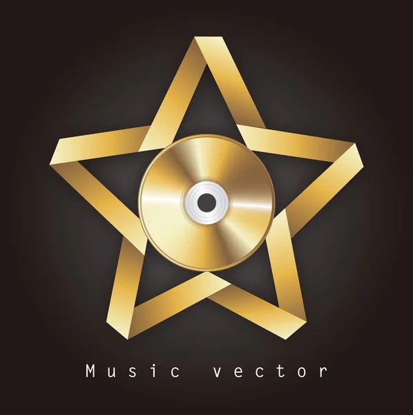 Diseño musical — Vector de stock