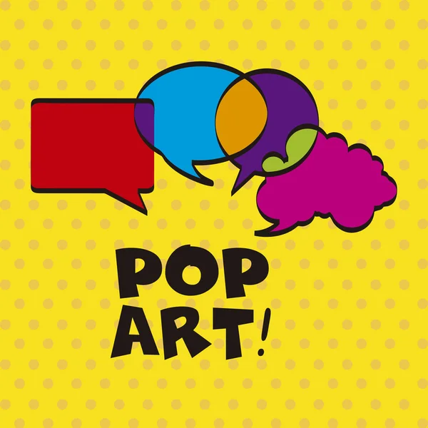 Pop art — Image vectorielle
