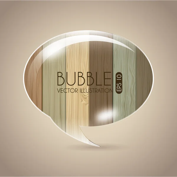 Diseño de burbujas — Vector de stock