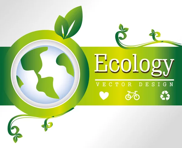 Ecologie frame — Stockvector