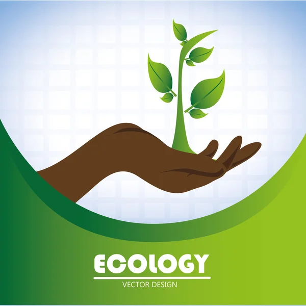 Ecología — Vector de stock