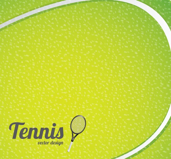 テニス ボールの背景 — ストックベクタ