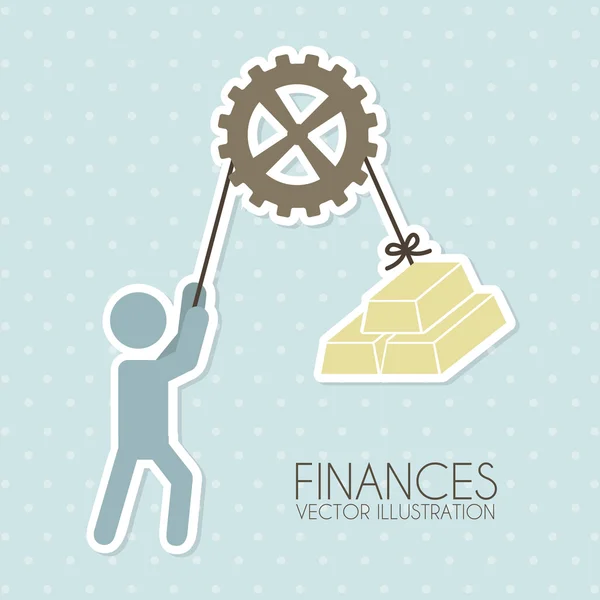 Finance design — Stock Vector