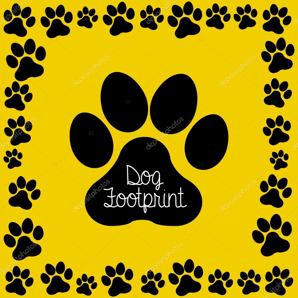 dog-footprint-stock-vector-image-by-yupiramos-27059843